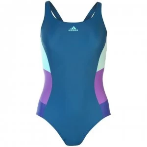 adidas Infinitex Fitness Eco Swimsuit Ladies - Legend Ivy