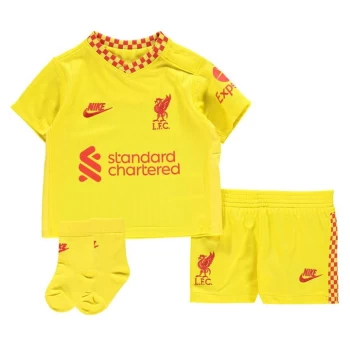 Nike Liverpool Third Baby Kit 2021 2022 - Yellow