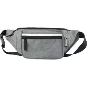 Bullet Journey RPET Waist Bag (One Size) (Heather Grey)