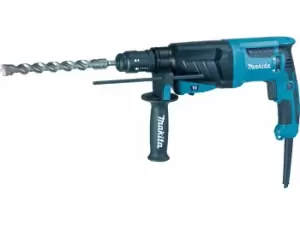 Makita HR2630T/2 240V Rotary Hammer SDS Plus 26mm