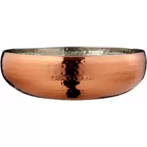 Rose Gold Hammered Effect Extra Large Bowl - Premier Housewares