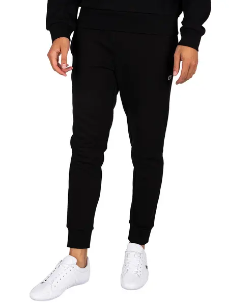 Lacoste Slim Logo Joggers Black XXL