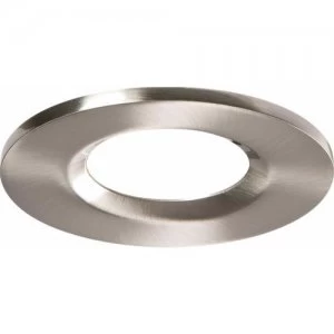 KnightsBridge Traditional IP65 Round Fire Rated Bezels for FireKnight - Brushed Chrome