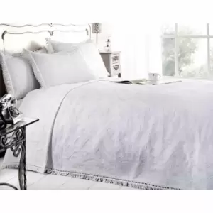 Emma Barclay Bedspread Mafalda King Bed White