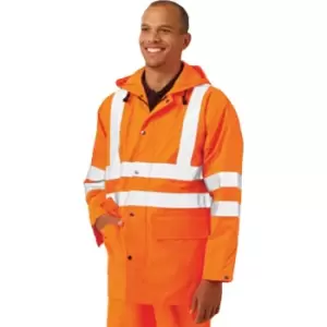 Large Monoray Hi-vis Orange Jacket