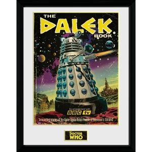 Doctor Who The Dalek Book Framed Collector Print