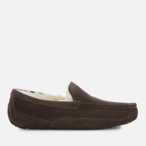 UGG Mens Ascot Suede Slippers - Espresso - UK 7