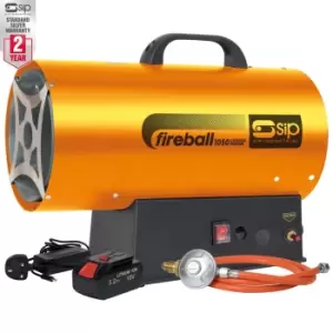 SIP SIP FIREBALL 1050 Cordless Propane Heater