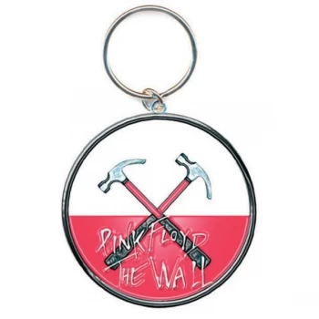 Pink Floyd - The Wall Hammers Logo Keychain