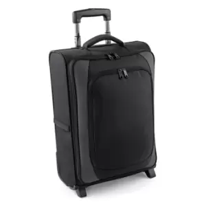 Quadra Tungsten Business Wheelie Travel Bag 29L Black/Dark Graphite Suitcase