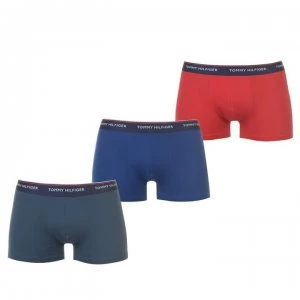 Tommy Bodywear Underwear Essentials 3 pk - Blu/Red/Blu