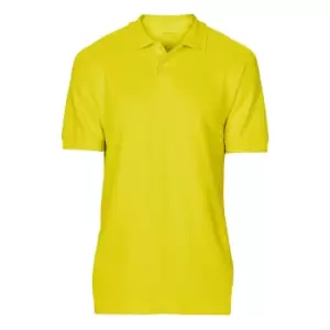 Gildan Softstyle Mens Short Sleeve Double Pique Polo Shirt (4XL) (Daisy)