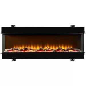 BeModern Invision 63606 Log Effect Electric Stove With Remote Control - Black