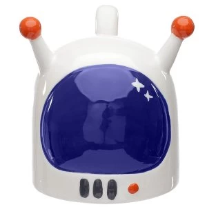 Space Cadet Astronaut Spaceman Helmet Upside Down Ceramic Mug