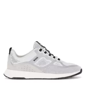 Hugo Boss Green Mesh Titanium Running White Trainers