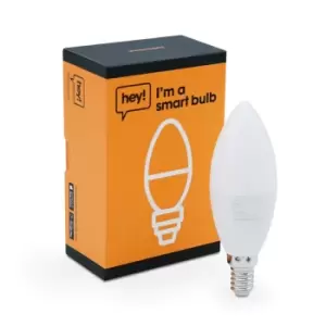 Hey! Hey Smart - Smart Candle Bulb White