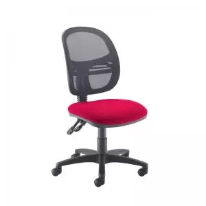 Jota Mesh medium back operators chair with no arms - Diablo Pink