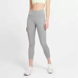 Nike Crop Running Leggings - Grey