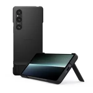 Sony Xperia 1 V Black Style Cover with Stand XQZCBDQB.ROW