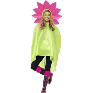 Flower Party Poncho Unisex