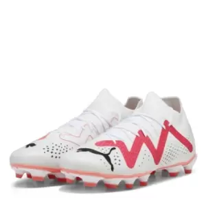 Puma Future Match.3 Adults Firm Ground Football Boots - White