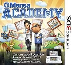 Mensa Academy Nintendo 3DS Game