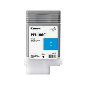 Canon PFI106 Cyan Ink Cartridge