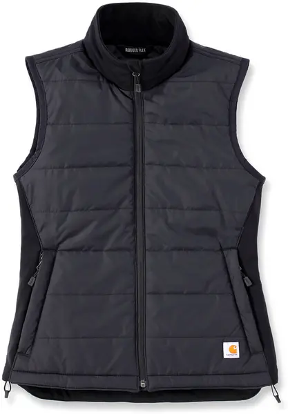 Carhartt Rain Defener Relaxed Fit Lightweight Ladies Vest, black, Size S for Women