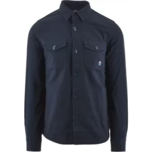 Barbour Beacon Navy Twill Overshirt