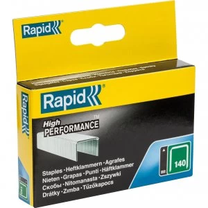 Rapid Type 140 Galvanised Staples 10mm Pack of 2000