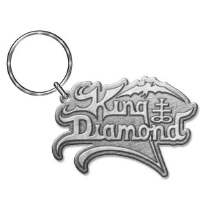 King Diamond - Logo Metal Keychain