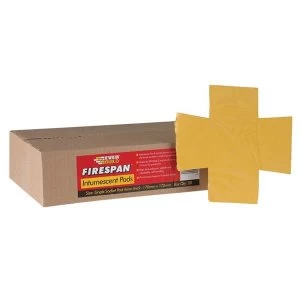 Everbuild Firespan Intumescent Double Socket Pad (Box 20)