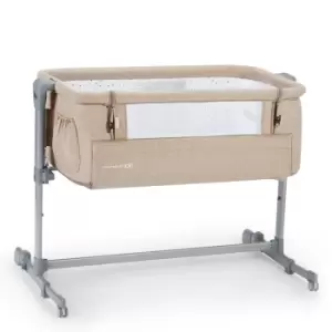 Kinderkraft Neste Up 2in1 Co-Sleeper Cot & Travel Cot - Beige