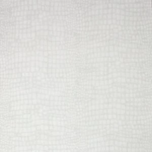 Superfresco Easy Crocodile White Wallpaper 10m