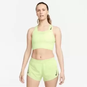 Nike Dri-FIT ADV AeroSwift Womens Running Crop Top - Yellow