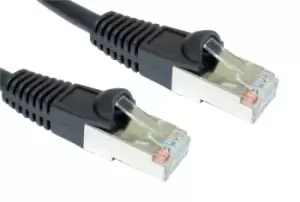 Cables Direct 3 Mtr Cat5e Shielded Patch Cable - Black