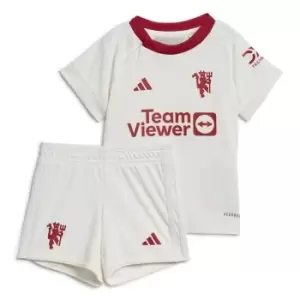 adidas Manchester United Third Babykit 2023 2024 - White