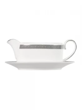 Wedgwood Lace Platinum Sauce Boat Stand