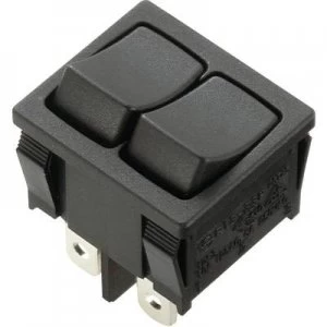 SCI Toggle switch R13 33PAA 02 250 V AC 6 A 2 x OffOn latch