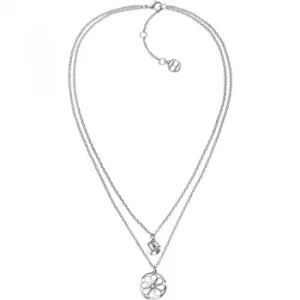 Tommy Hilfiger Jewellery Double Layer Coin Charm Necklace