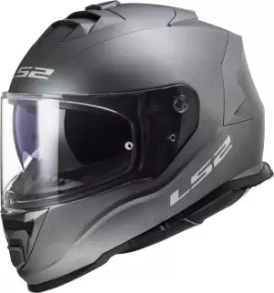 LS2 FF800 Storm Solid Helmet, silver, Size L, silver, Size L