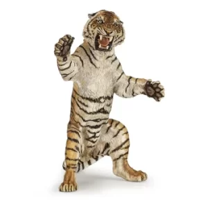 PAPO Wild Animal Kingdom Standing Tiger Toy Figure, Three Years or Above, Multi-colour (50208)