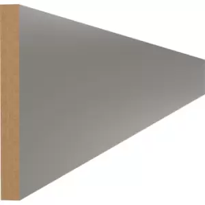 Kitchen Kit Flatpack Shaker Plinth Ultra Matt 2745mm in Dust Grey Mdf