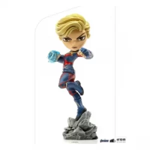 Iron Studios Marvel Avengers Endgame Mini Co. PVC Figure Captain Marvel 18 cm