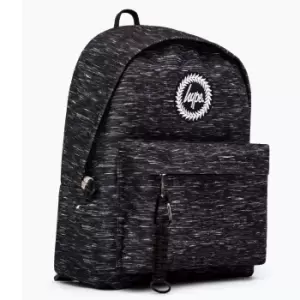 Hype Space Dye Marl Backpack (One Size) (Black/White)