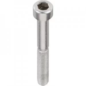 TOOLCRAFT 888744 Allen screws M4 10 mm Hex socket Allen DIN 912 Stainless steel A2