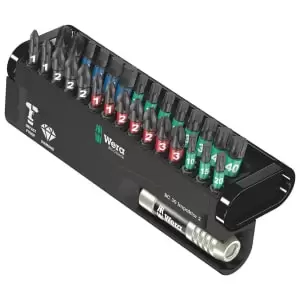 Wera Impaktor 2 Bit-Check 30 Piece Screwdriver Bit Set