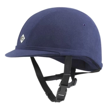 Charles Owen YR8 Junior Riding Hat - Blue