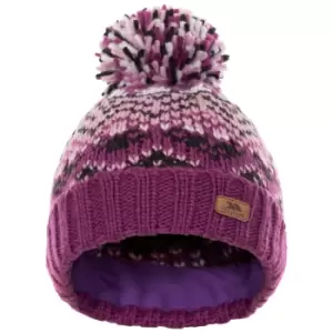 Trespass Childrens/Kids Sprous Unisex Beanie Hat (2-4 Years) (Purple)