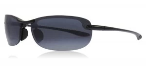 Maui Jim Makaha Sunglasses Gloss Black G805 Polariserade 64mm